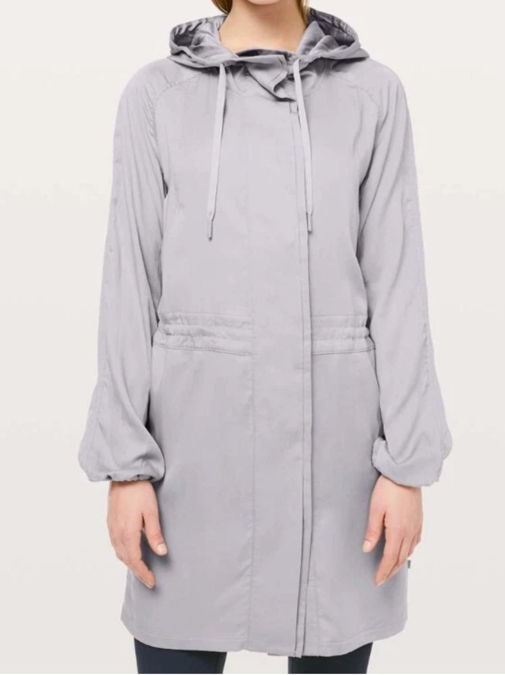 Lululemon 🍋 City Stroll Hooded Parka Jacket Adjustable Waist - Lilac Purple